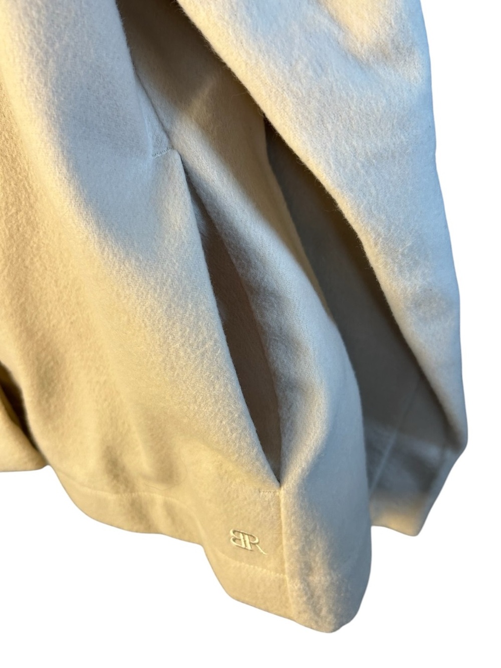 Banana Republic Cream Button-Front Pea Coat Size XXL NWT - Picture 5 of 10